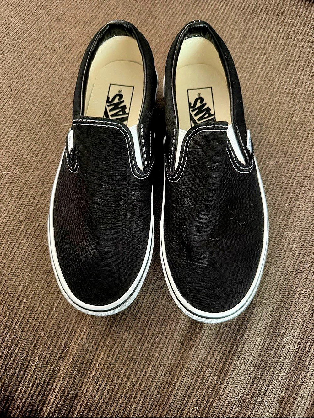 Vans Classic Slip-On Black & White US 7.5